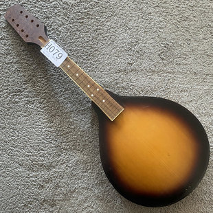 半成品曼陀林 日落色云杉木单板8弦MANDOLIN曼陀铃 DIY组装配件琴