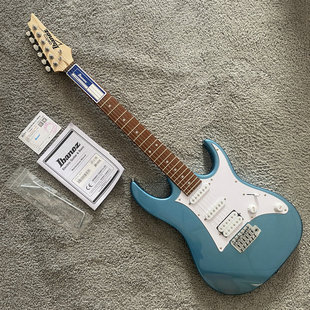 金属蓝色电吉他IBANEZ GRX40单摇吉他SSH单单双拾音器 玫瑰木22品