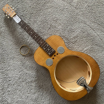 共振虎纹枫木合板DOBROepiphone