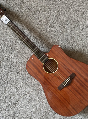 Rosen卢森单板木吉他20品 41英寸全桃民谣吉他 正品库存微瑕 特价
