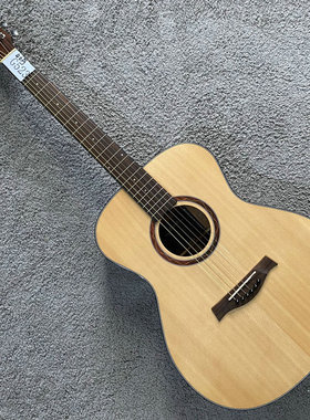 德国Zoller佐乐木吉他40英寸OM桶全单板台产民谣吉他 云杉+桃花心