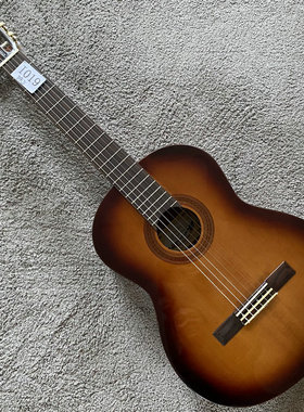 34寸古典吉他 Santos Martinez云杉木+桃花心箱体 儿童入门木吉他