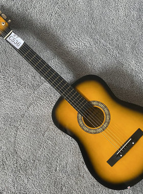 Madera木吉他 38英寸初学入门民谣 日落色 国外品牌库存 练习琴