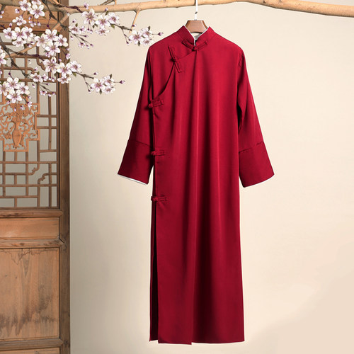 相声服大褂长衫中国风