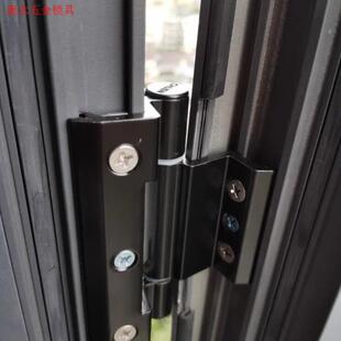 欧标断桥铝门窗合页阳台重型平开隔热门折页转轴外开窗户铰链配.