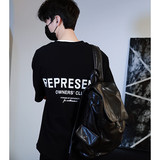 T7713-P35棉270克重抖音得物品质潮牌简约短袖T恤半袖体恤，男装T恤，电商C309A