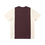 T6686-P5667%棉33%聚酯纤维夏季新款美式百搭拼色短袖T恤半袖t，男装T恤，电商C309A