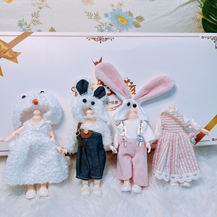 8分16-17厘米娃衣12分bjd手办换装连衣裙ob11套装gsc-YMY衣服裙子