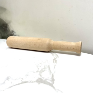 洗衣服棒槌进口整料榉木纯实木无漆无蜡家用老式硬木加粗加厚耐用