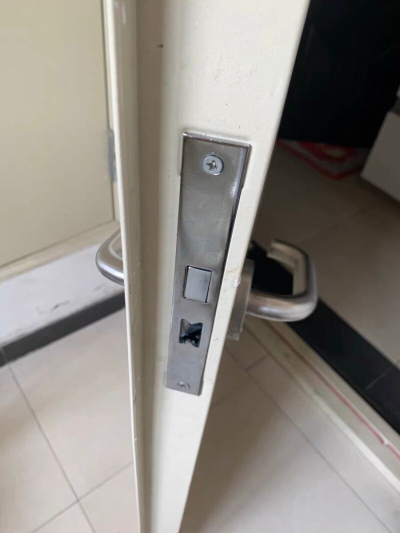 防火门锁体单元楼道室内锁体消防机械门锁