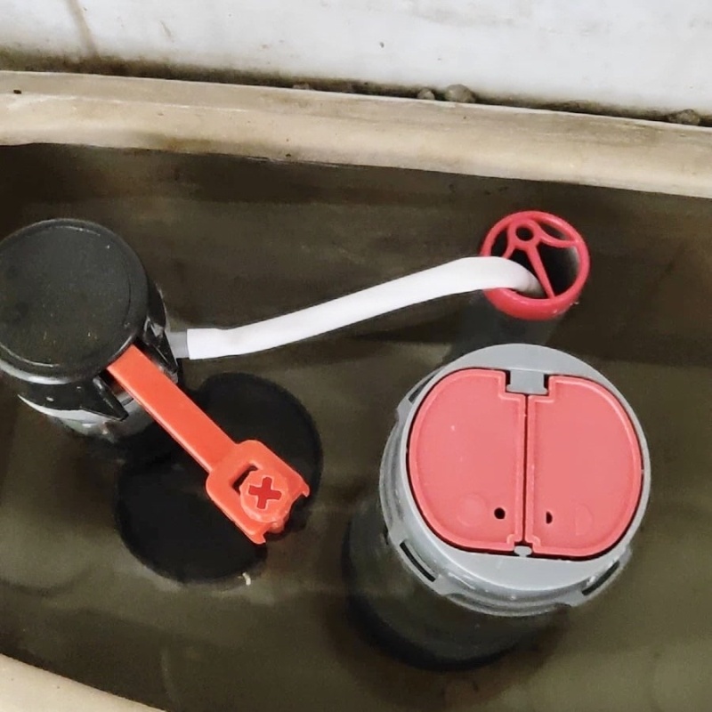 蹲便器冲水箱卫生间蹲坑浮球通用上水抽水座便器家用排水阀厕所