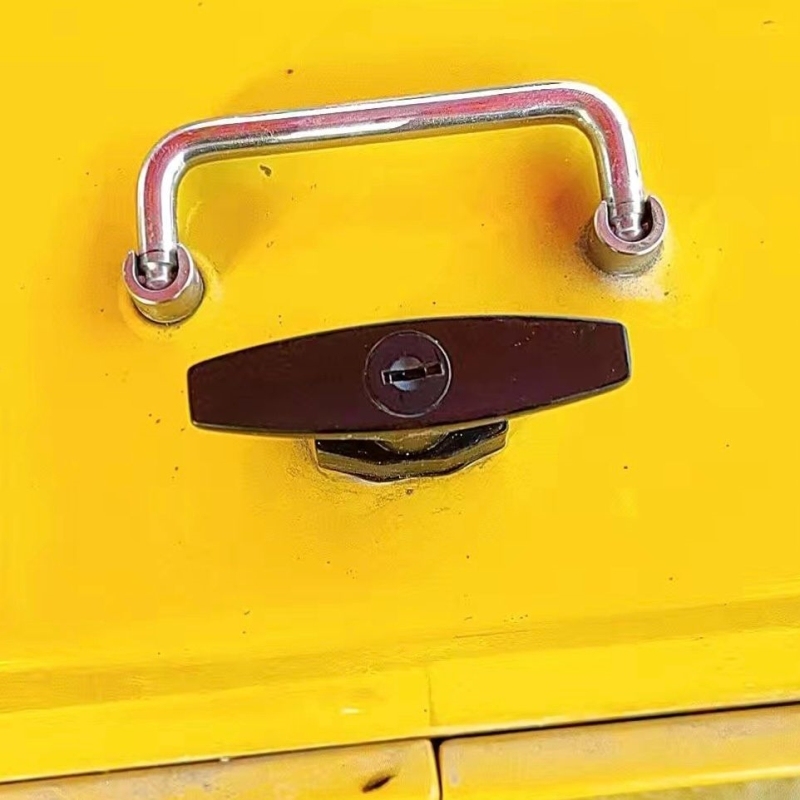 风机机箱T型锁机箱设备门锁MS324转舌锁防震收紧柜锁压缩环保