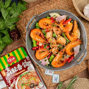 麻辣香锅调料/不辣酱香香锅50g*3袋 干锅酱麻辣川味调料