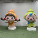 大型葫芦卡通人物雕塑形象IP吉祥物公仔学校门口迎宾广场景观摆件
