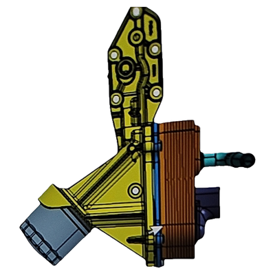 适用江铃福特t8机滤总成机油散热器密封圈橡胶垫福顺滤芯冷却器