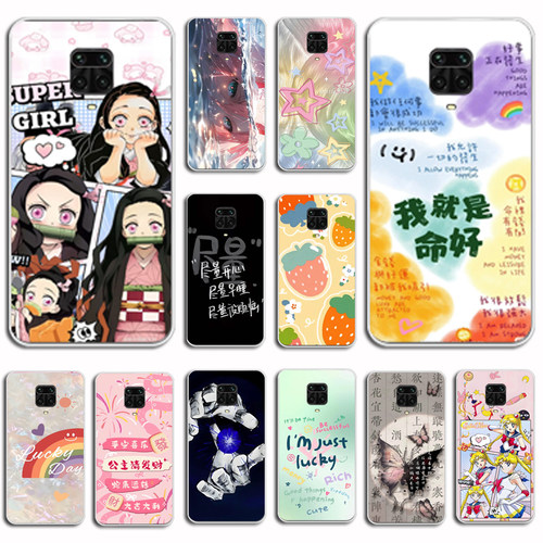 适用于小米红米NOTE9PRO 4G手机壳5G保护套M2003J6B2G硅胶磨砂保护壳防刮摔软壳