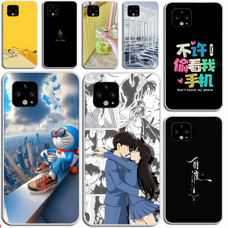 适用谷歌Pixel 4XL手机壳Google Pixel4 XL磨砂保护套Pixel 4XL软壳潮硅胶软套外壳防摔