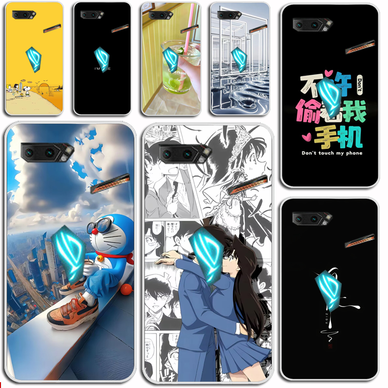 适用华硕ROG2手机壳ROG游戏手机2代保护套ZS660kl游戏透明硅胶软硅胶软套外壳防摔