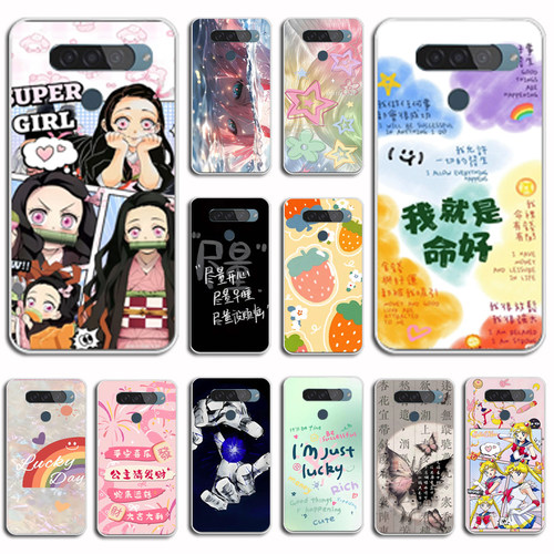 适用于LG V40 ThinQ手机壳软硅胶套卡通lgv40防摔保护套全包边软壳定制卡通硅胶软套外壳防摔