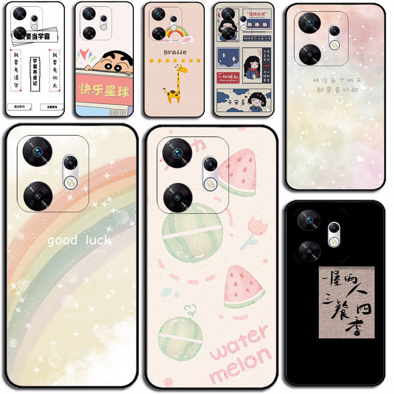 适用传音itel P55 5G手机壳硅胶防摔Infinix Power 55保护套P661N磨砂硅胶软套外壳防摔