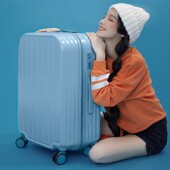 行李箱女24寸ins网红新款 20小型轻便26结实耐用拉杆旅行皮箱子潮