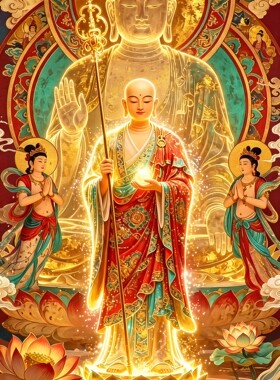 钻石画满钻魔方钻手工贴钻绣客厅玄关神龛佛像地藏王菩萨2026新款
