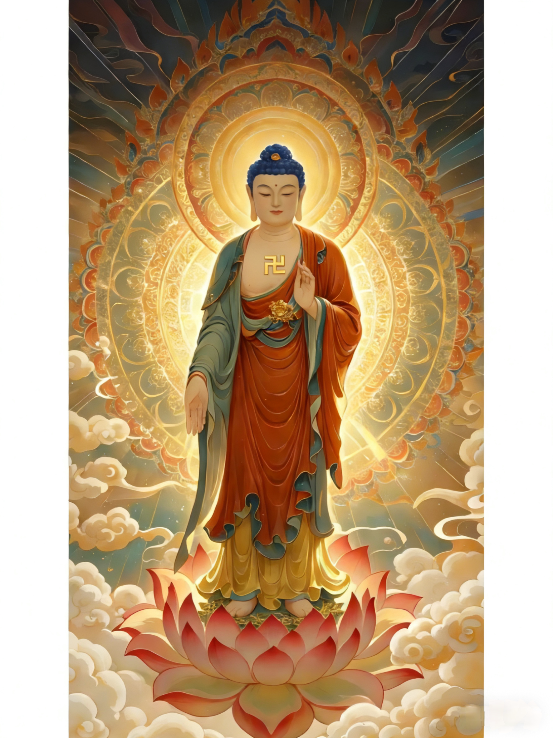 钻石画满钻圆钻方钻手工贴钻十字绣客厅神龛大幅药师佛像菩萨新款