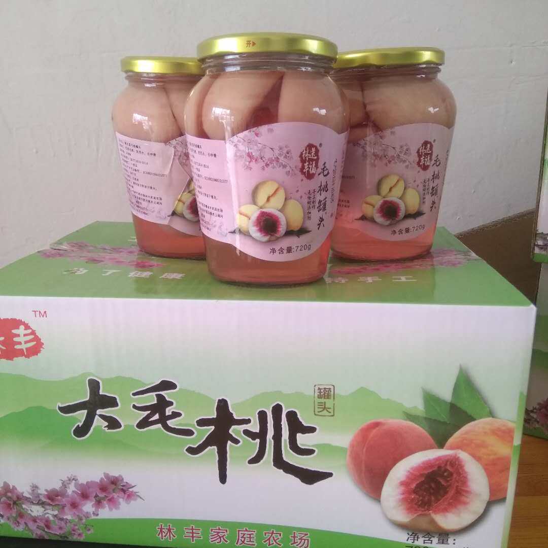 黑沟毛桃罐头林丰无色素添加剂