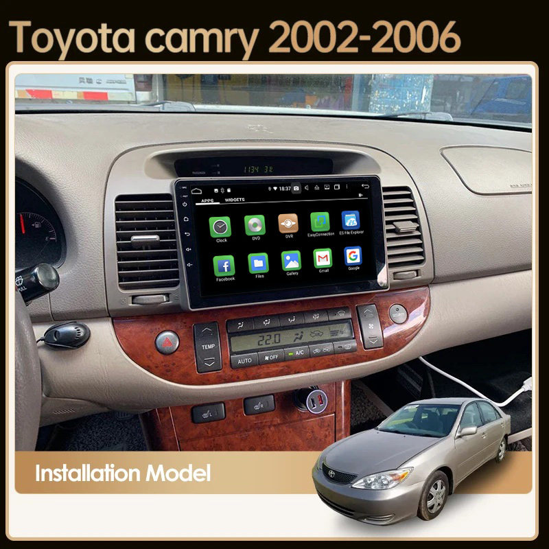 适用于2002 03 04 06款丰田佳美Camry普拉多RAV4安卓中控车载导航