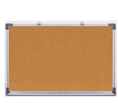 铝框软木板照片墙120*150留言板宣传栏水松板上海包安装创意挂