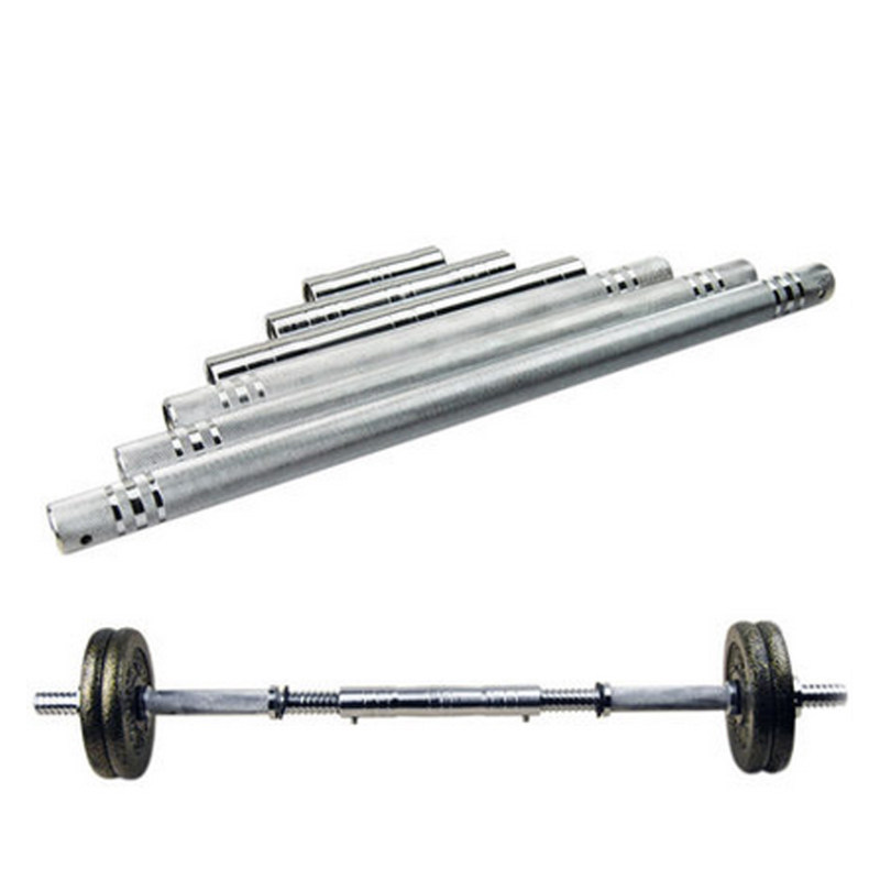 哑铃连接杆哑铃杆变杠铃杆11cm-60cm哑铃杠2.5cm加长杆通用哑铃杆