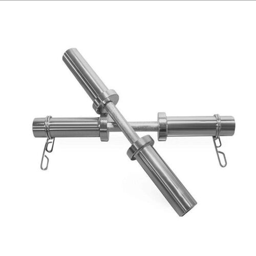 哑铃杆实心电镀短奥杆杠铃杆40/50cm家用健身器材卧推练臂肌哑铃