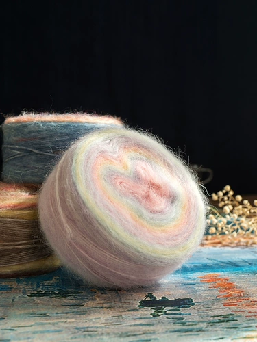 苏苏姐家 Клубок пряжи ручной работы, плетеный крючок для вязания, одеяло, свитер, шарф, «сделай сам»