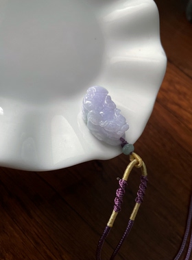 天然a货翡翠招财守财生意兴隆如意貔貅毛衣链珠串玉吊坠挂件绳饰