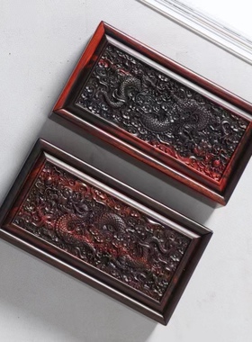 批发 品名：全独板抽拉龙盒 材质：大红酸枝 规格：17cm*9cm*5cm