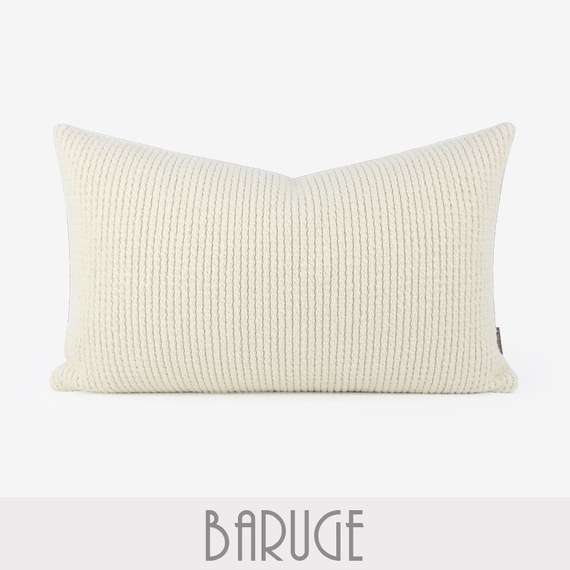 布瑞格纯棉沙发腰枕质感舒适透气
