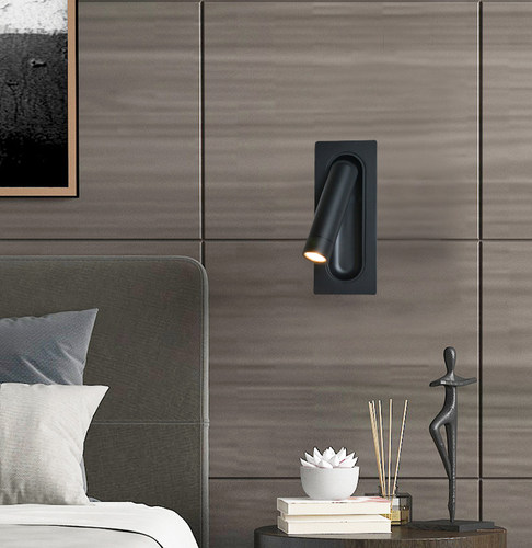 全季店同款嵌入式磁控可旋转壁灯