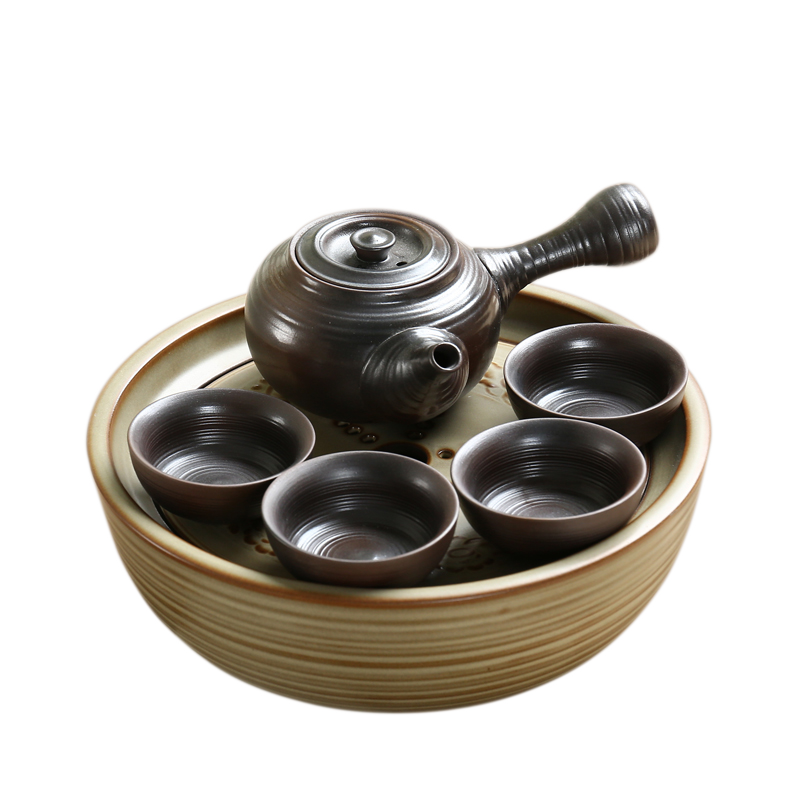 特价干泡茶具一壶四杯茶具套装侧