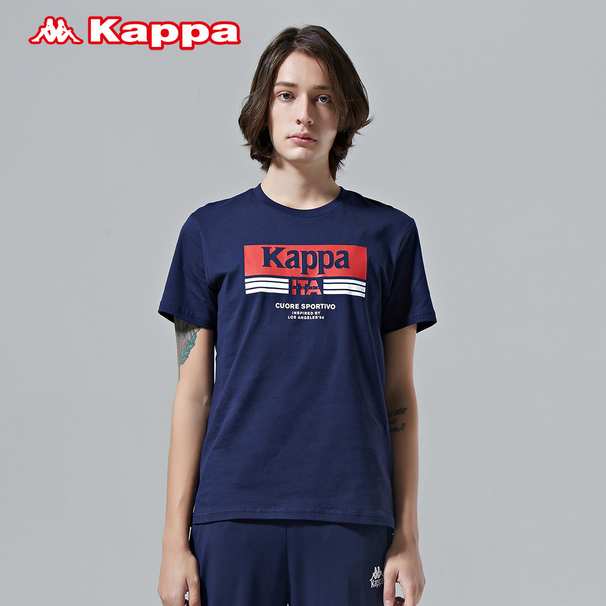 Kappa¿¨ÅÁ ÄпîÔ˶¯¶ÌÐäÐÝÏÐTÐôÏļ¾°ëÐä 2019пî|K0912TD05