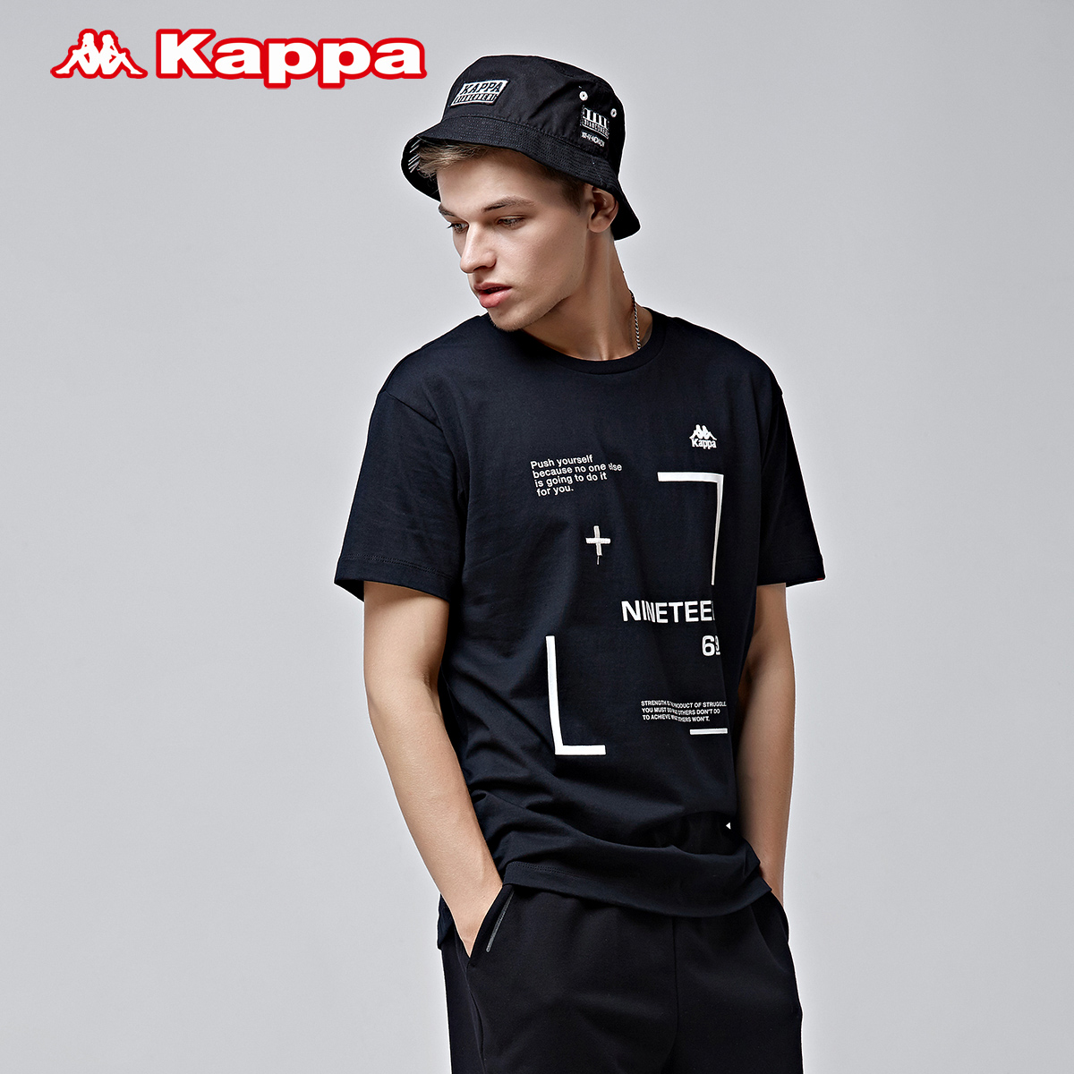 Kappa¿¨ÅÁÄпîÔ˶¯TÐô ÐÝÏжÌÐäÔ˶¯Ò°ëÐä 2018пî|K0812TD49