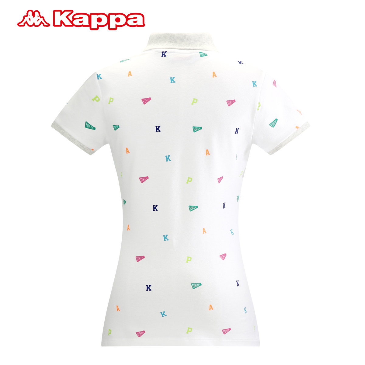 Polo sport femme KAPPA K0522PD10 en coton - Ref 554997 Image 4