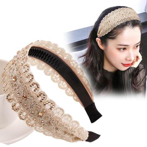 头饰带齿防滑遮盖神器发箍网红