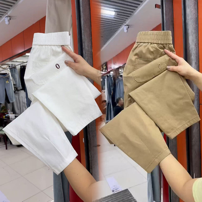 2025夏季新款纯棉哈伦裤