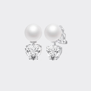 精灵露珠耳夹女2026新款繁花梦境系列小众设计感气质百搭耳环耳饰