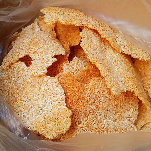 安徽农家自制大铁锅炕手工土灶锅巴非油炸儿时零食网红美食1000g