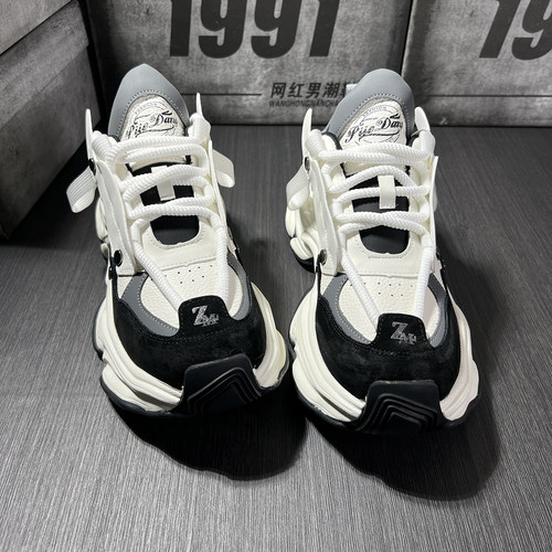 2025新款秋季厚底增高运动休闲鞋