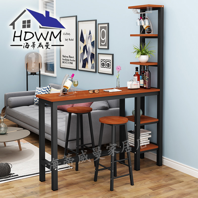 包邮家用吧台桌现代靠墙隔断酒柜客餐厅创意玄关北欧简约高脚桌|msdalam kategori perabot kediaman, kes/kelas Taiwan, bar - dari Buy2taobao.com untuk memberikan perkhidmatan ejen Taobao profesional membeli
