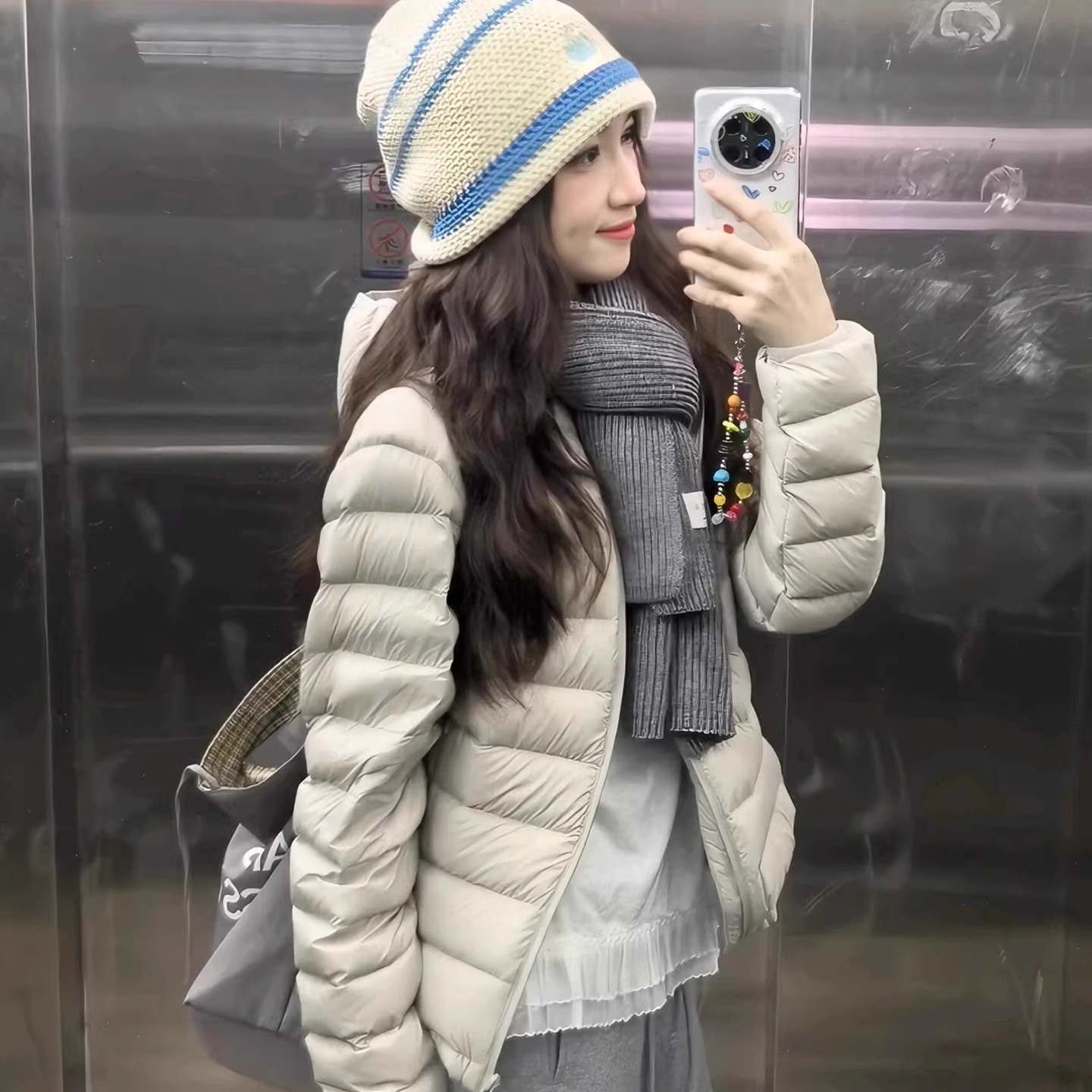 排骨羽绒棉服女款2025新款冬季小个子轻薄短款棉衣棉袄夹棉厚外套
