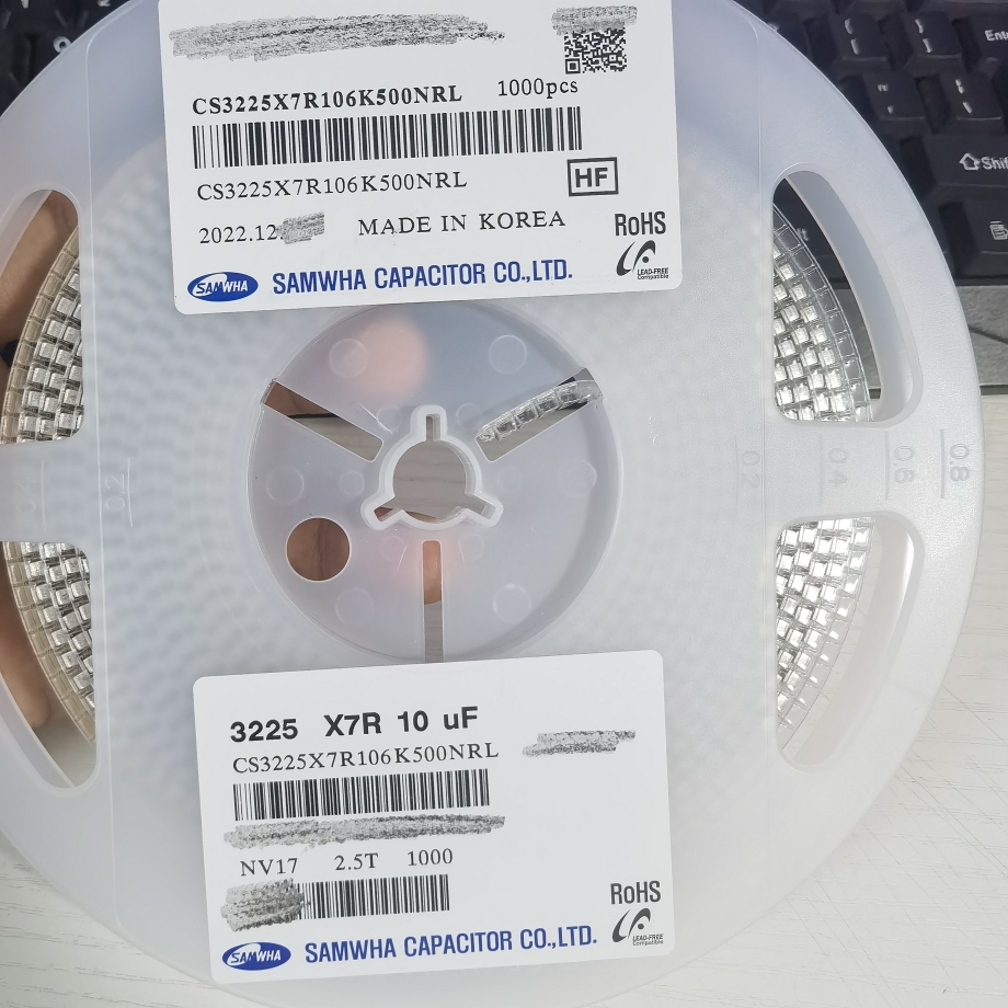 CS3225X7R106K500NRL 1210 106K 10UF 50V X7R 三和贴片电容
