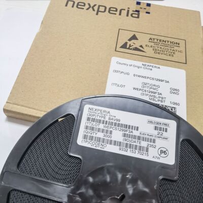 BAV99,215 丝印A7W SOT-23 原装安世开关二三极管